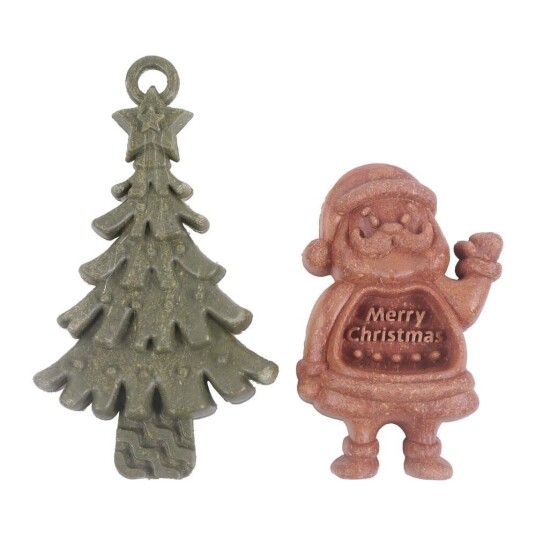 Rosewood Veggie Burst Nisse & Juletre Godbiter Til Smådyr 90G