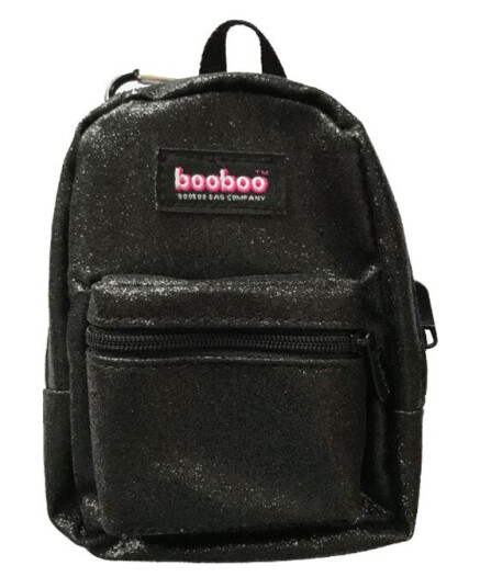 BooBoo Mini Ryggsekk Svart Glitter