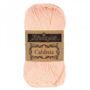 Scheepjes Cahlista Garn Unicolor 523 Peach