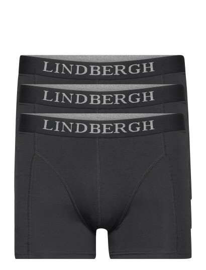 Lindbergh 3 Pack Underwear - Black - L Lindbergh 3 Pack Underwear - Black - L