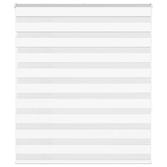 Sebragardin hvit 125x150 cm stoff bredde 120,9 polyester