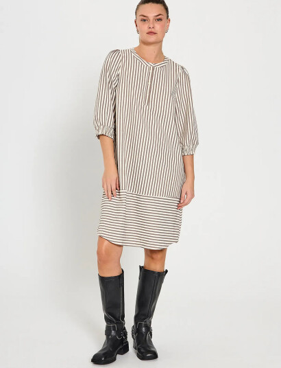FREE/QUENT Dress - Beige - S FREE/QUENT Dress - Beige - S