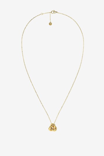 Edblad   Halskjede Infinity Knot Necklace S Gold   Gull