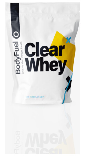 BodyFuel Clear Whey 500 gram - NY BEDRE SMAK! - Raspberry Rush