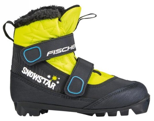 Fischer SNOWSTAR Junior SKISKO SVART/GUL 242 Multicolour 37 Fischer SNOWSTAR Junior SKISKO SVART/GUL 242 Multicolour 37