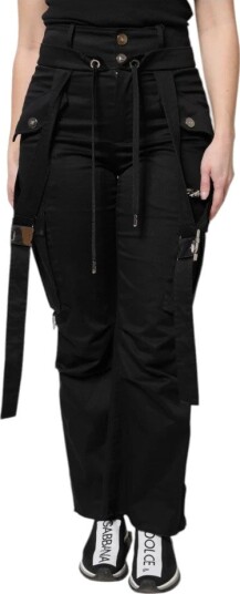 Dolce & Gabbana Dame Bukser Svart S,