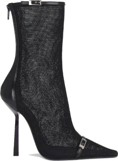 Saint Laurent, Dame, Sko, Svart, 36 EU,