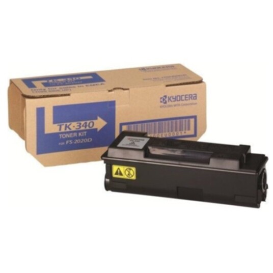 Kyocera TK-340 Tonerkassett + Valse sort 12.000 sider Kyocera TK-340 Tonerkassett + Valse sort 12.000 sider