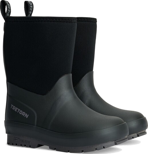 Tretorn Kuling Neoprene Fôrede Gummistøvler Black 30