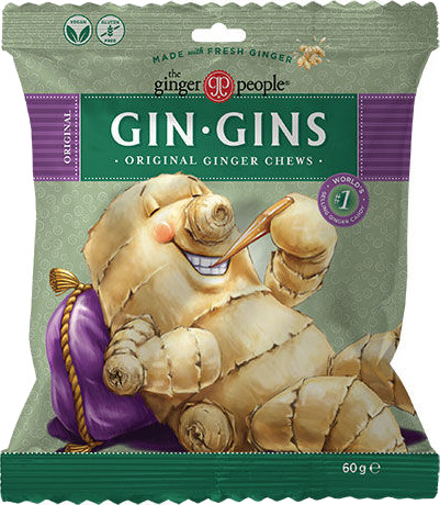 Ginger People The Ginger People Original Ginger chews GIN-GINS - 60 g
