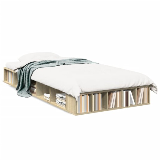  Sengeramme sonoma eik 75x190 cm konstruert tre 8721102621864