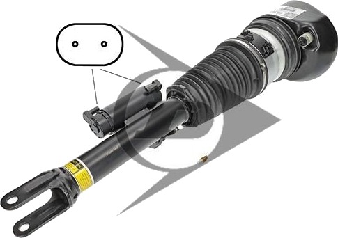 Dunlop Airsuspension 71109 Luftdempere Dunlop Airsuspension 71109 Luftdempere