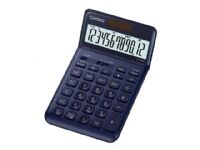 Casio JW-200SC - Skrivebordskalkulator - 12 sifre - solpanel, batteri - marineblå