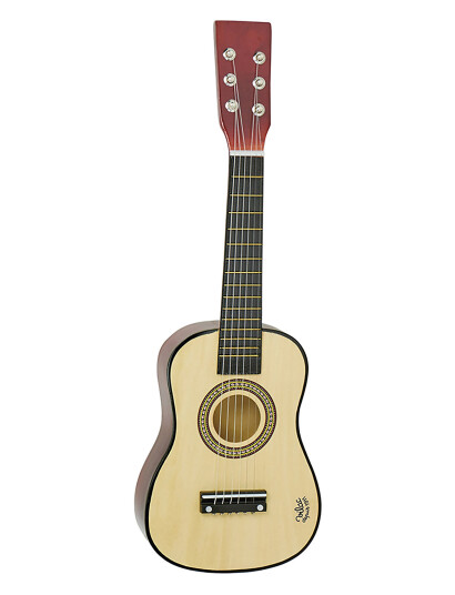 Vilac Natural Wood Guitar - Multi/patterned - ONE SIZE