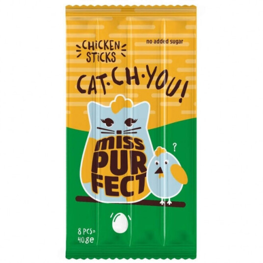 Miss Purfect Cat Sticks Kylling 40 G