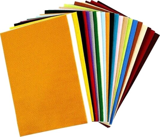 Creativ Company Hobby Felt Assorted Colors 24 Sheets