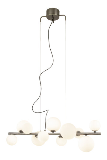 Aneta Lighting Molekyl Taklampe Tinn/Hvit L85 cm 1592852-02-0 1592850-03-0 Aneta Lighting Molekyl Taklampe Tinn/Hvit L85 cm 1592852-02-0 1592850-03-0