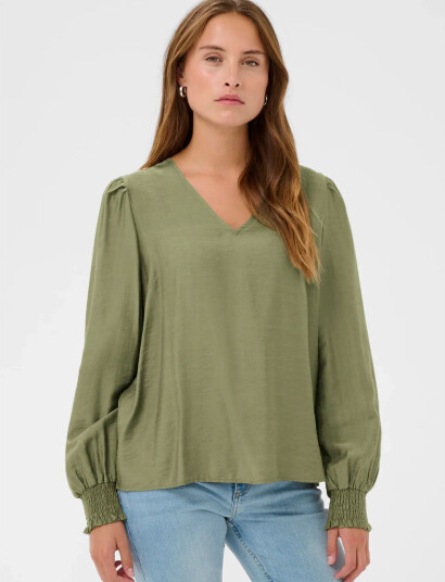 Kaffe Kalufia Blouse   Green   34