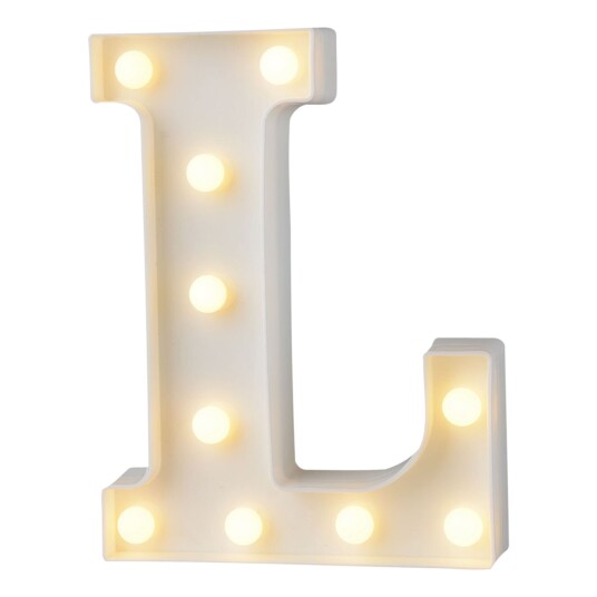 Catsson Int Group LTD Bokstav med LED-Belysning - Bokstav L