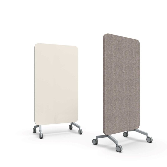 Lintex Mood Fabric Mobile, Skrivebrett I Glass Med Lyddempende Bakside, 120 Varianter