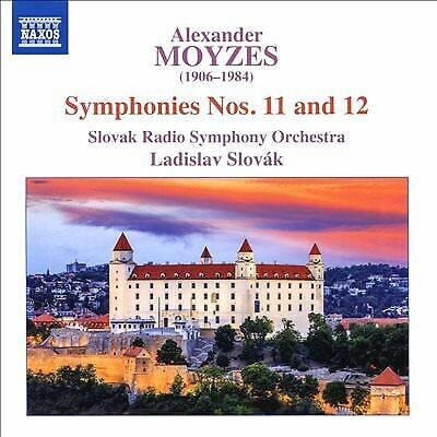 MediaTronixs Alexander Moyzes : Alexander Moyzes: Symphonies Nos. 11 and 12 CD (2019) Pre-Owned