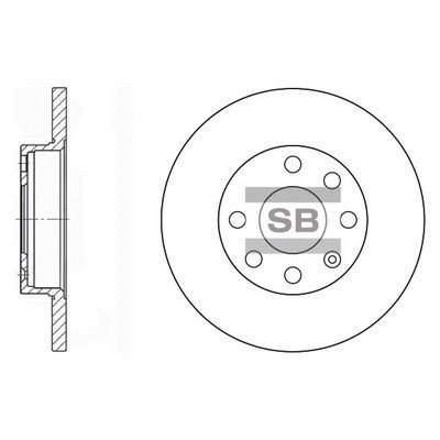 Bremseskive Hi-Q SD3018