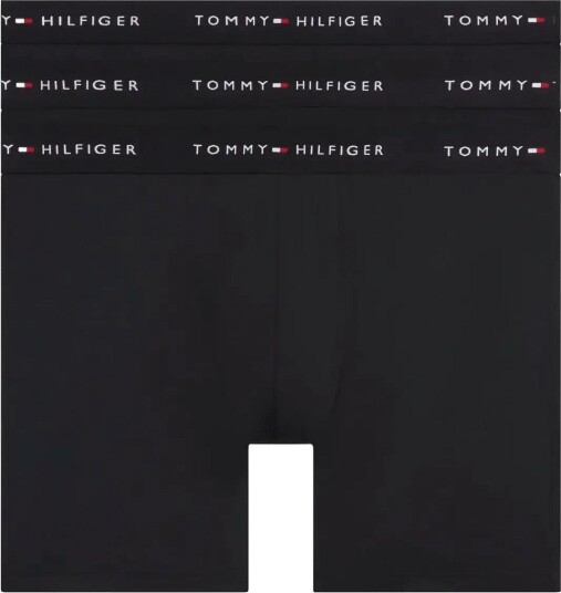 Tommy Hilfiger 3 Pack Micro Long Boxer Brief BLACK BLACK BLACK XS