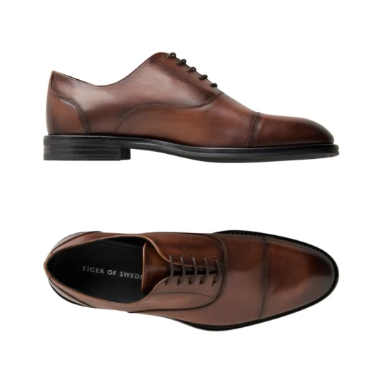 Tiger of Sweden Herre Sko Brun 45 EU,