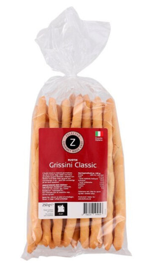 Rustik Grissini Classic 250g Zelected Rustik Grissini Classic 250g Zelected