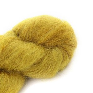Cowgirlblues Fluffy Mohair Unicolor Sennep
