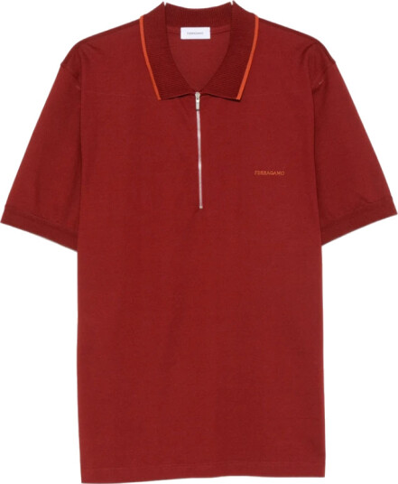 Ferragamo Herre Topper Rød 2XL, Ferragamo Herre Topper Rød 2XL,