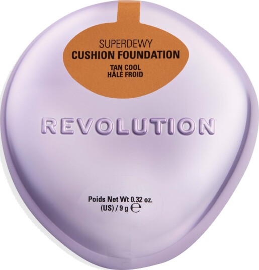 Revolution Beauty London Superdewy Cushion Foundation Tan Cool