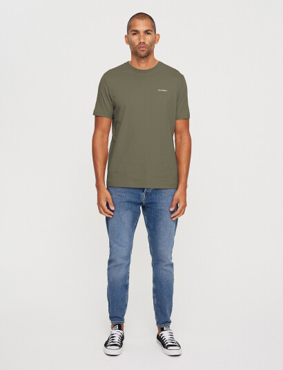 Gabba Dune Logo Ss Gots - Green - L