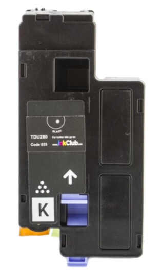 inkClub TDU280 Tonerkassett, erstatter Dell YJDVK, svart, 2.000 sider