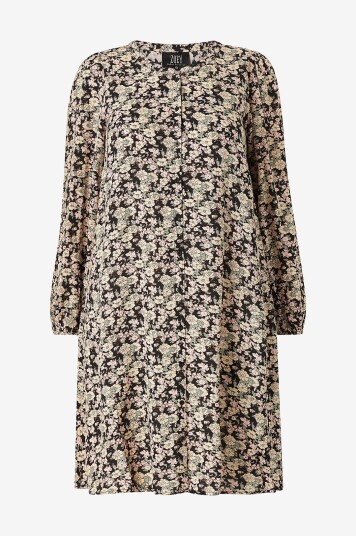 ZOEY - Skjortekjole Paige Dress - Beige