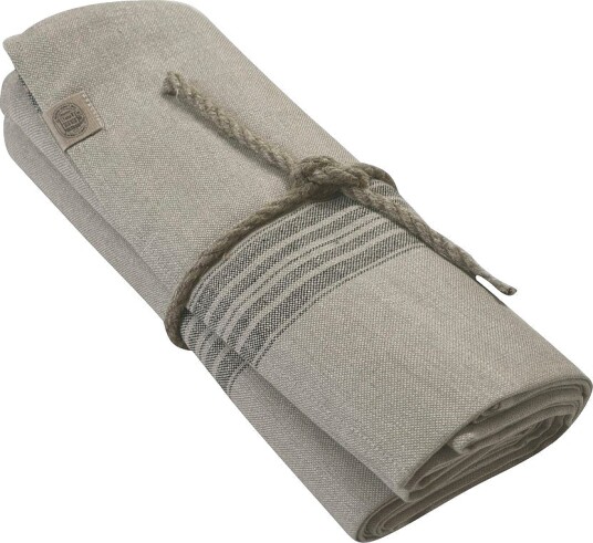 Lovely Linen Duk Heritage i presset lin Beige Lovely Linen Duk Heritage i presset lin Beige
