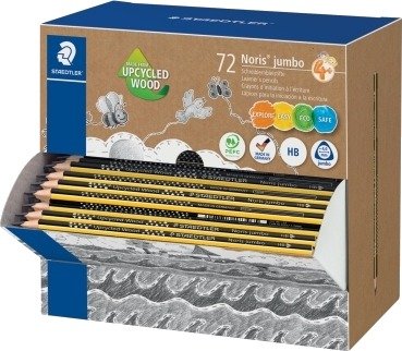 Blyanter, Steadtler Noris Jumbo, Hb, Pakke A 72 Stk