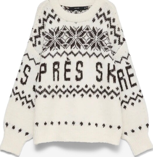 Vero Moda Vmmoritz Ls O-Neck Genser Birch M