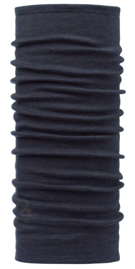 Buff Merino Thermal Halsvarmer marineblå merinoull Klær