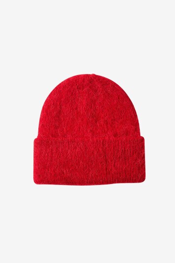 Selected Femme Lue SsfFiona Alpaca Blend Beanie Rød