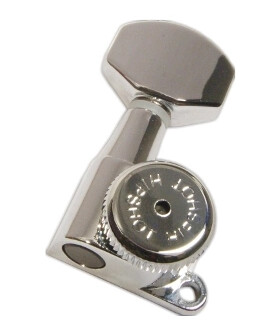 Hipshot Grip-Lock Closed Guitar Tuning Machine - Treble Side Right - Chrome