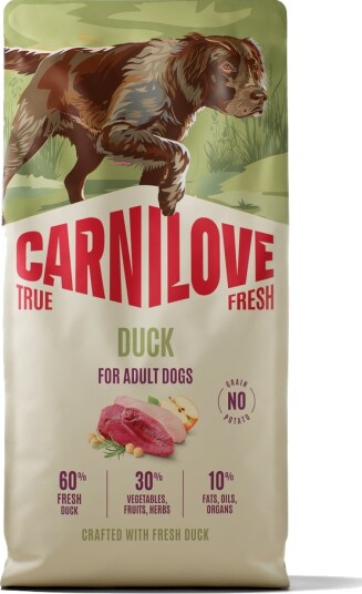 Carnilove True Fresh Tørrfôr Adult And 2 X 12 kg