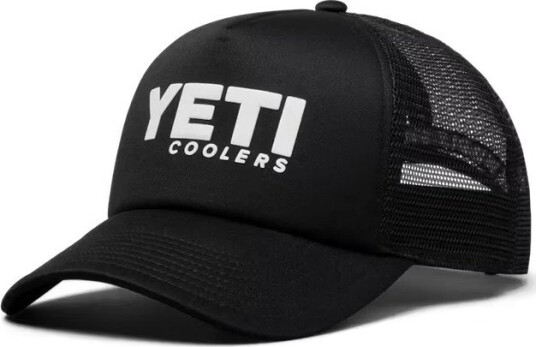 Yeti Coolers Mid Pro Foam Trucker Hat Black OneSize
