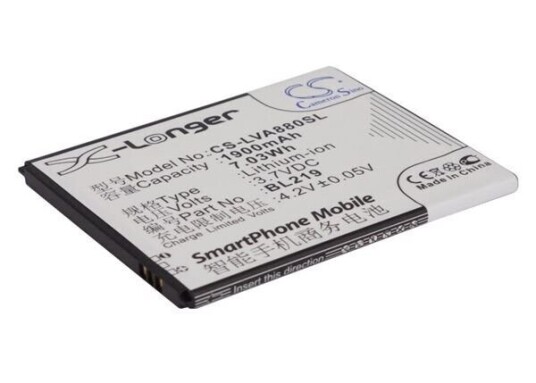 Lenovo A880 batteri (1900 mAh 3.7 V)