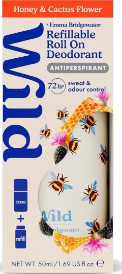 Wild Wild Antiper Roll On Bee Case Honey Cactusflower Nude 50 ML Wild Wild Antiper Roll On Bee Case Honey Cactusflower Nude 50 ML