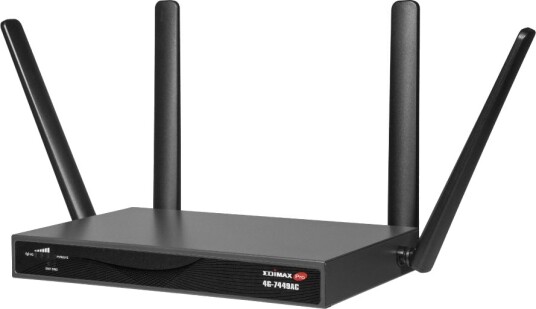 Edimax Pro 4G 7449AC wireless router WWAN Wi Fi 5 4G desktop wall mountable Wi Fi 5 4G 7449AC Edimax Pro 4G 7449AC wireless router WWAN Wi Fi 5 4G desktop wall mountable Wi Fi 5 4G 7449AC