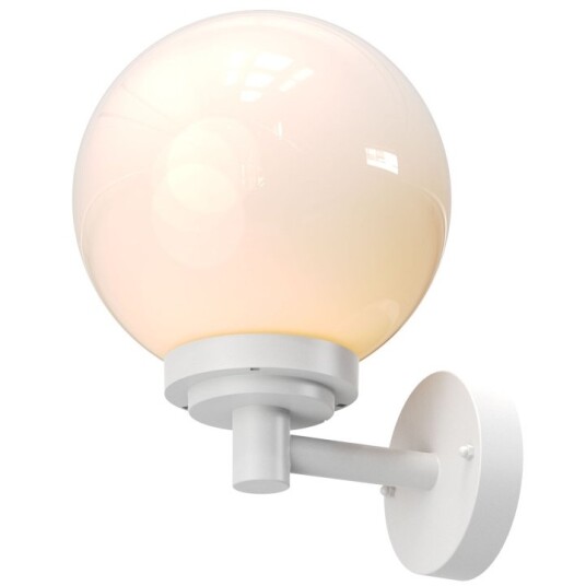 Llitt Doro Vegglampe E27 sokkel IP44 Hvit Llitt Doro Vegglampe E27 sokkel IP44 Hvit