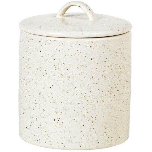 Broste Copenhagen Nordic Vanilla krukke m/lokk 1L krem Broste Copenhagen Nordic Vanilla krukke m/lokk 1L krem