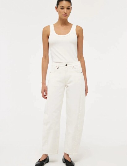 NEUW Amber Barrel Fresh White White White 28 x 32