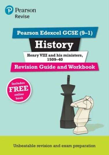 Pearson Revise Edexcel Gcse (9-1) History Henry Viii Revision Guide And Workbook: For 2024 And 2025 Av Brian Dowse